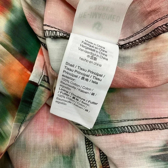 J. Crew Liberty Fabric Square Neck Hazy Days Floral Top Size 00 - Picture 7 of 9